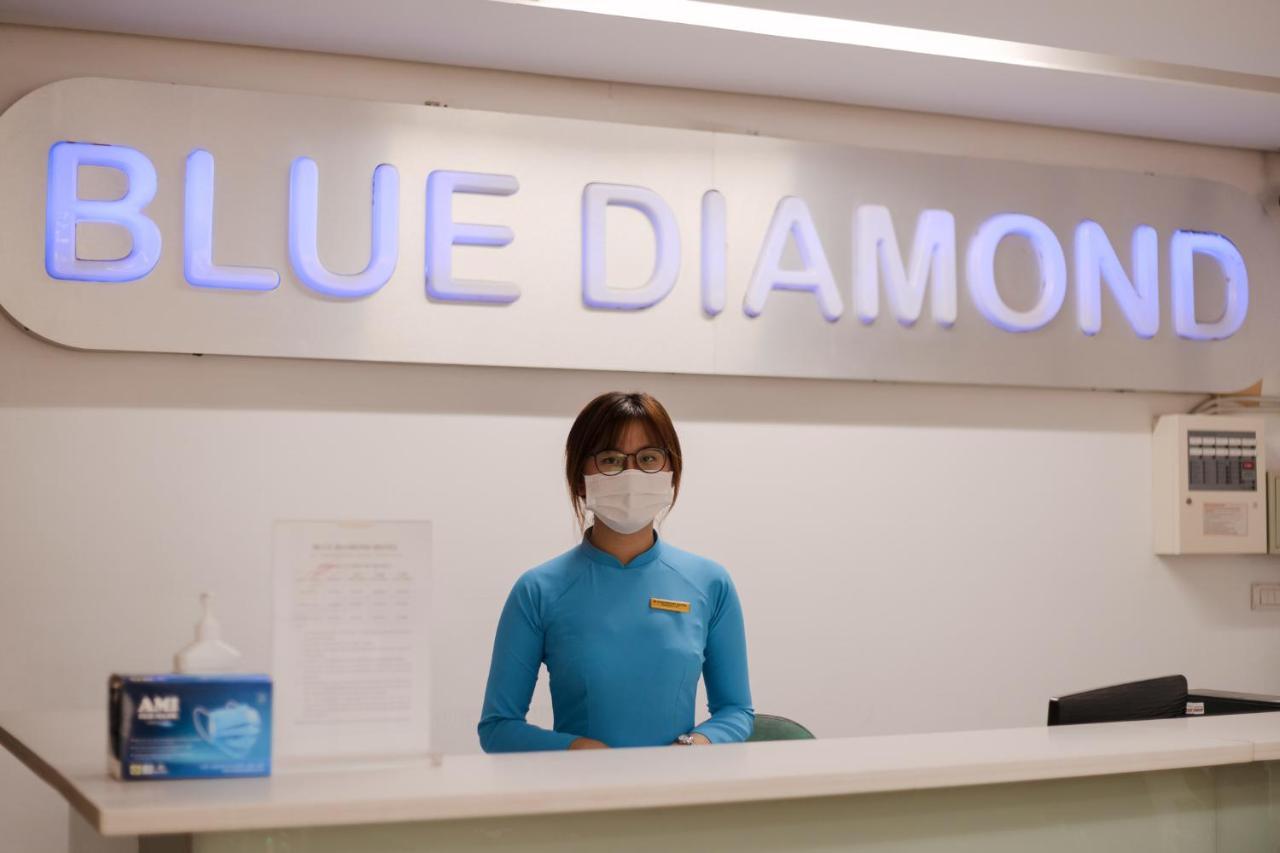 هانوي Blue Diamond Apartment Hotel المظهر الخارجي الصورة